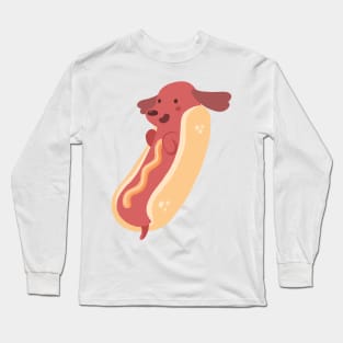 Hot Dog Long Sleeve T-Shirt